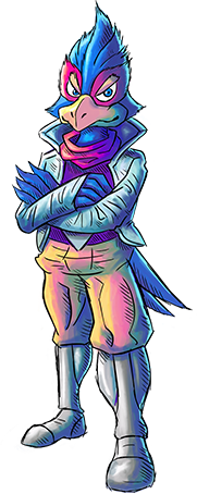 Fichier:Star Fox 2 - Falco.png