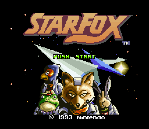 Fichier:Star Fox Écran Titre.png