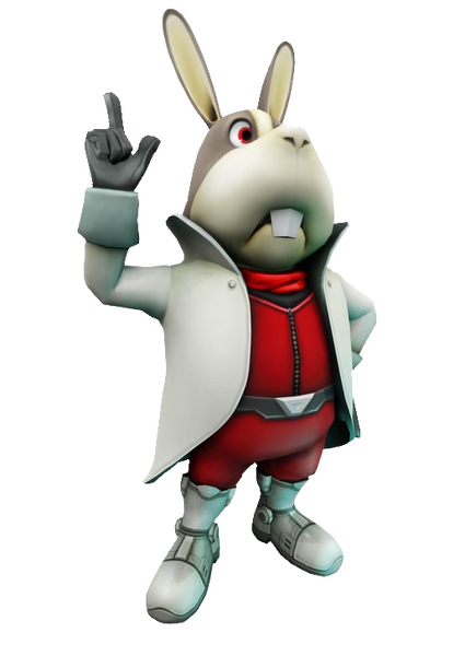 Fichier:Star Fox 64 3D - Peppy Hare.png